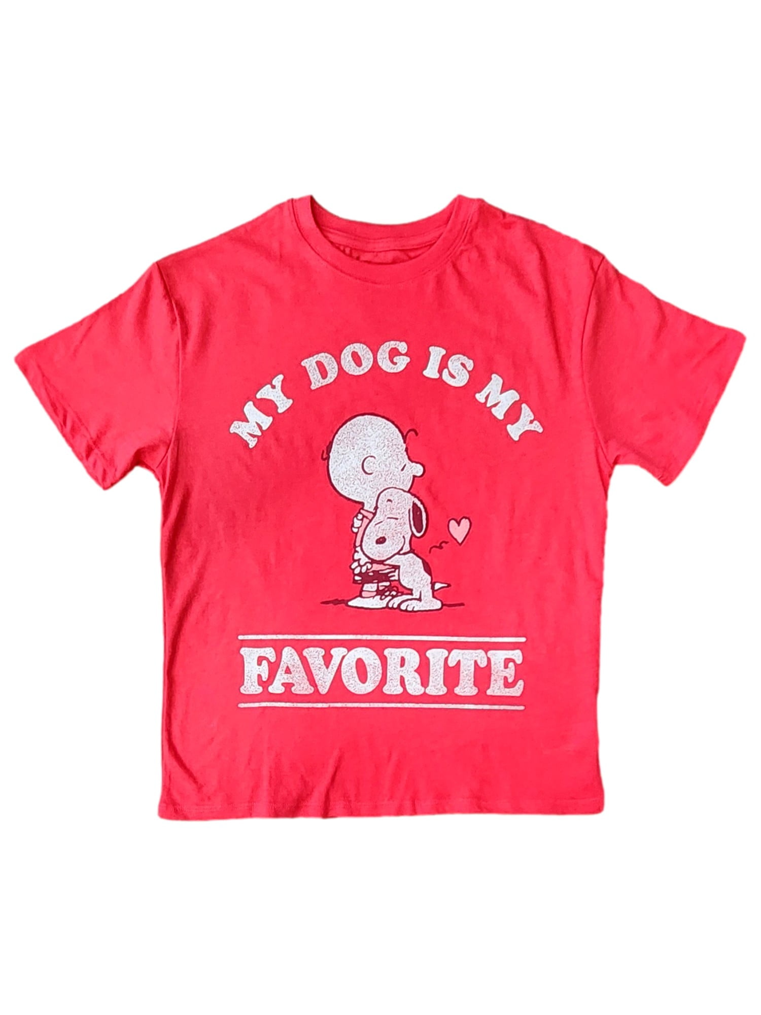 snoopy pink shirt