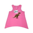 thumbnail image 1 of Girls Pink Sequin Dinosaur Tank Top Be Rawrsome Dino Shirt LP, 1 of 1