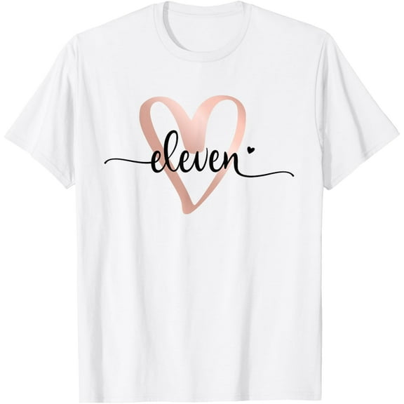 Girls Pink T-Shirt 11th Birthday 11 Years Old Hello Eleven Est 2012 mens t shirt，white，women，funny，misfits，men，journey