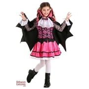 Girls Pink Vampire Costume