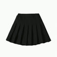 thumbnail image 1 of Girls Pleated Mini Skirt High Waist Tennis School Uniform Skirts, 1 of 4