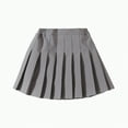 thumbnail image 1 of Girls' Pleated Plaid Mini Skirt with Shorts Girl Uniform School Tennis Skater Skirts Skort, 1 of 4