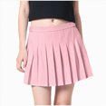 thumbnail image 1 of Girls Pleated Skirts Built in Shorts Little Kid Athletic Flowy Skorts Skirts Toddler Girls Tennis Skorts for Girl, 1 of 4