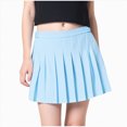 thumbnail image 1 of Girls Pleated Skirts Built in Shorts Little Kid Athletic Flowy Skorts Skirts Toddler Girls Tennis Skorts for Girl, 1 of 4