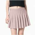 thumbnail image 1 of Girl Skorts Skirt Kids Casual Stretch Waist Skater Skirt Athletic Uniform Skorts, 1 of 4