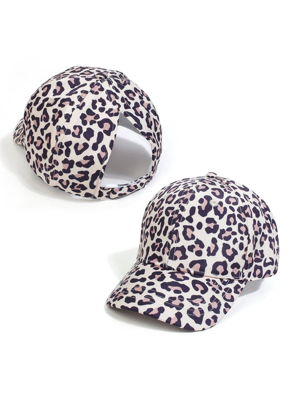 Girls Ponytail Baseball Cap 3-6T Toddler Girl High Messy Bun Cap with Ponytail Hole Breathable Sun-shade Hats for Kids