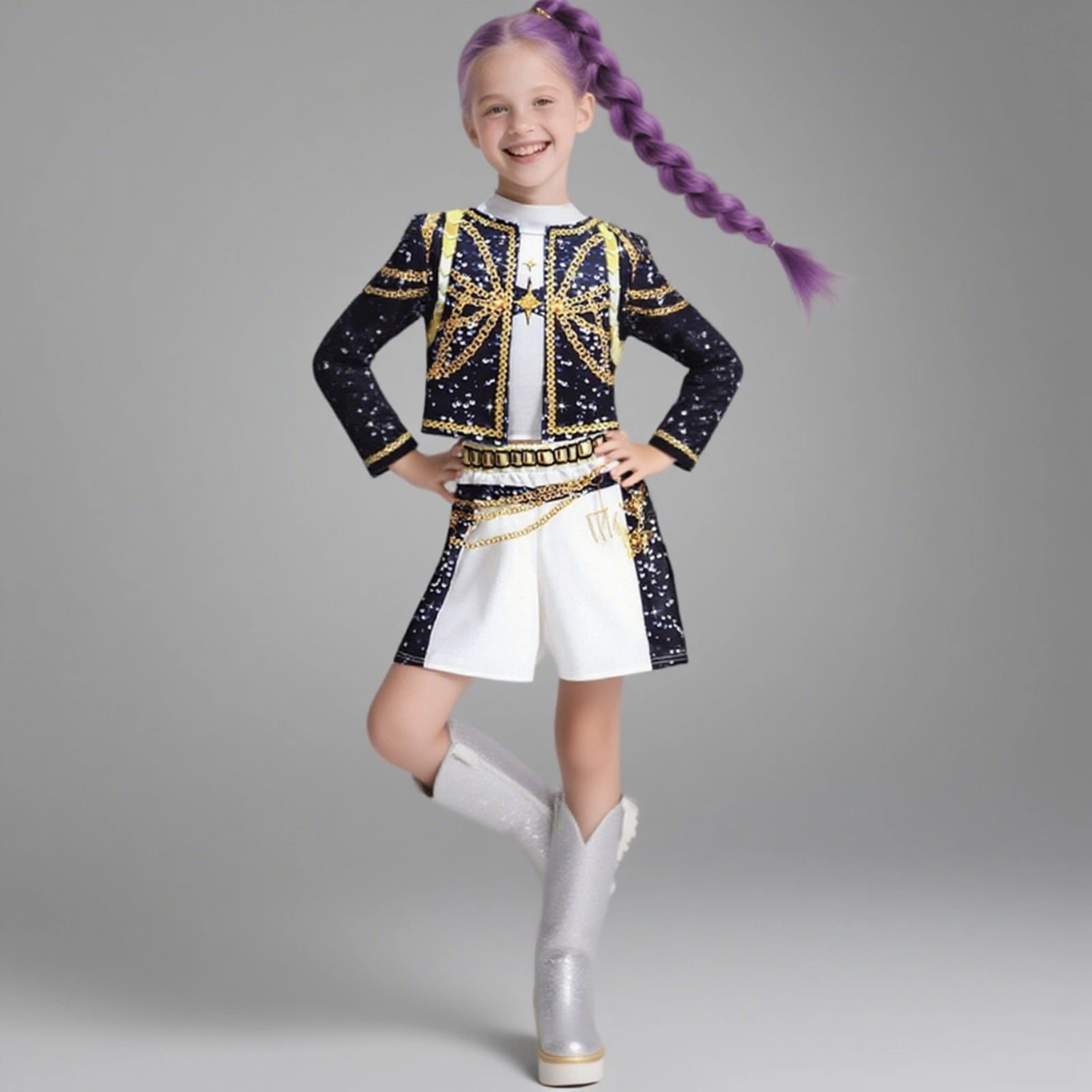 Girls Pop Star Halloween Costumes Birthday Party Rumi Halloween ...