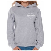 Girls Power Hooded Sweatshirt Feminist Novelty Hoodies for Wife Mom Support Womens History Month Gifts