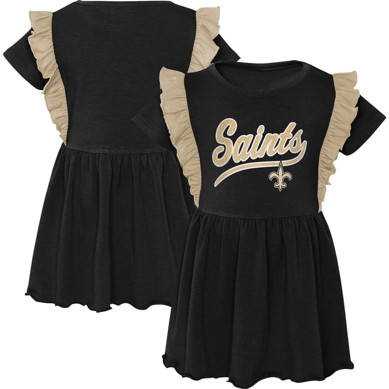 knee length dresses for ladies NEW ORLEANS SAINTS Bling It Sequined Jersey Dress – Gameday Couture main image 1