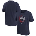 thumbnail image 1 of Girls Preschool Nike Navy New England Patriots Icon T-Shirt, 1 of 3