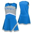 thumbnail image 1 of Girls Preschool Powder Blue Los Angeles Chargers Two-Piece Cheer Captain Jumper Dress with Bloomers Set, 1 of 4