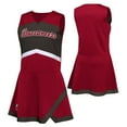 thumbnail image 1 of Girls Preschool Red Tampa Bay Buccaneers Two-Piece Cheer Captain Jumper Dress with Bloomers Set, 1 of 4