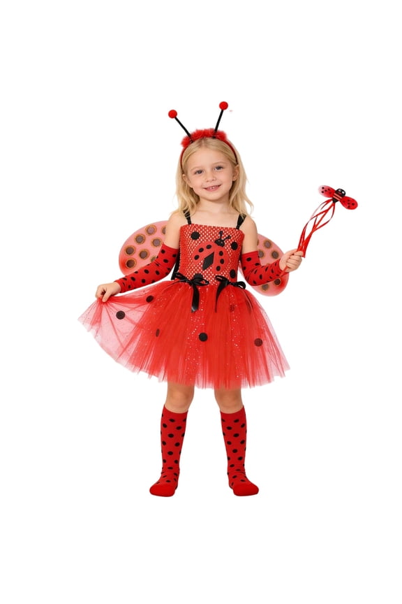 Girls Princess Dress, Cute Cartoon Tutu for Toddlers & Kids â Sequin for Role Play, Holiday Parties, and Birthday Celebrations