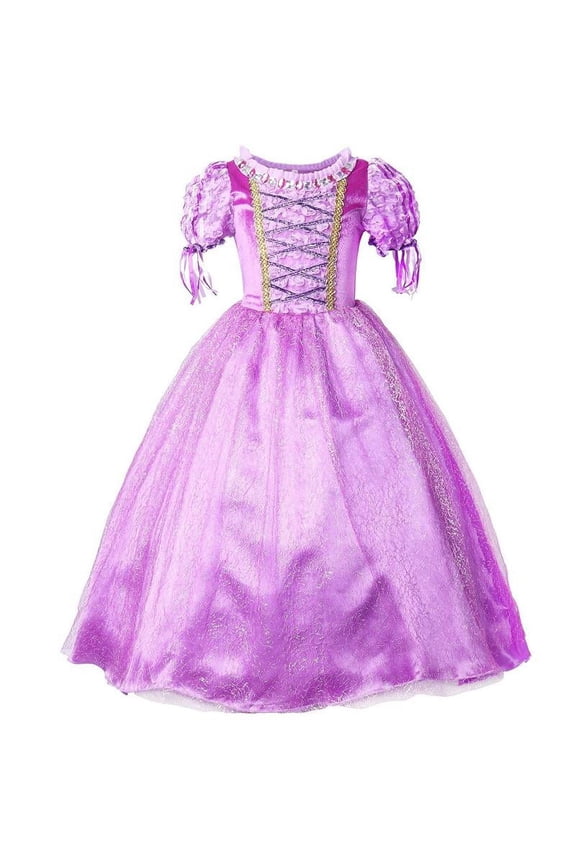 Girls Princess Dress Sofia Costume Deluxe Halloween Party Fancy Dress Up