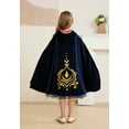 thumbnail image 1 of Girls Princess Hooded Luxurious Velvet Cape Kids Princess Cape for Anna, 1 of 4