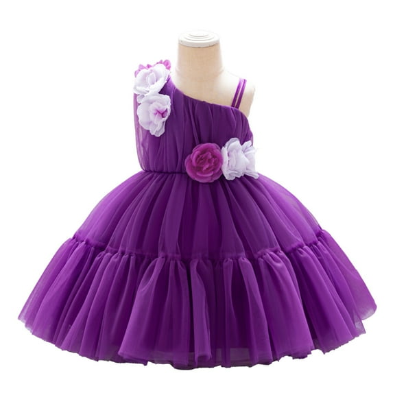 Girls Princess Party Dress Little Girls Cosplay Costume Evening Gown
