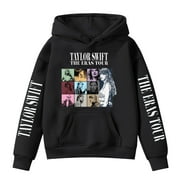 DURTEBEUA Girls Print Hoodie Hoodie Pullover Sweatshirt Solid Long Sleeve Novelty Clothes for Teen Girls Birthday Gift