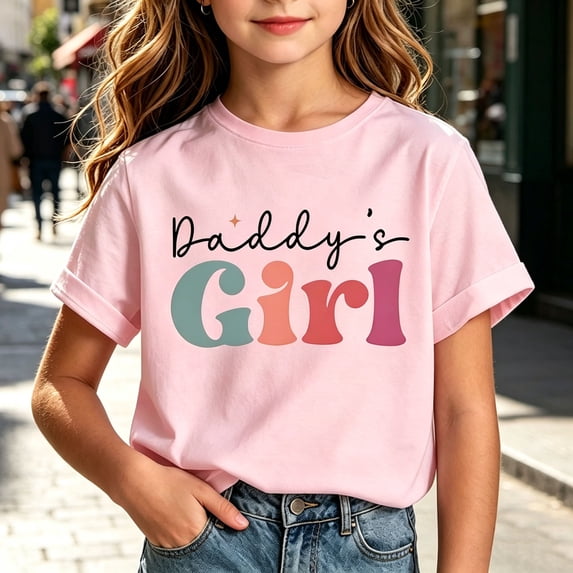 Girls Printed T-Shirt, Short Sleeve, Tee, for Casual, Summer Wear and Everyday Wear, Kids Clothing | JASKFLY