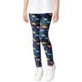 thumbnail image 1 of Girls Prints Leggings Casual Girls Leggings Ankle Length - Comfortable Leggings for Girls Kids in 4t to 13 Years, 1 of 7