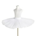 thumbnail image 1 of Girls Professional Tutu Skirts Puffy Tulle Performance Ballet Costume Party Princess 5 Layers Dance Skirt, 1 of 7