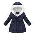thumbnail image 1 of Girls Puffer Coat Winter Coats for Girls with Pocket Zip up Winter Hoodies Coat Long Sleeve Windproof Child Puffer Jacket for Teen Girls 9-10 Years, 1 of 7