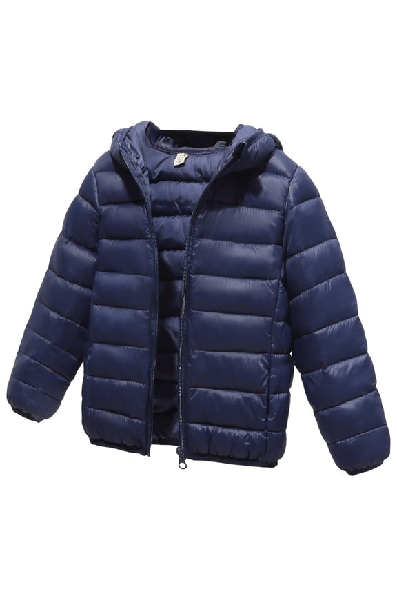 Girls Puffer Jacket Jackets For Girls Kids Winter Coat Girls Puffer Jacket Baby Warm Winter Coats Boys Packable Outerwear for School And Outdoor Activities