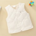 thumbnail image 1 of Girls Puffer Vest Sleeveless Lightweight Outerwear Vests Toddler Winter Vest Kids Clothes Girls 12-18 Months, 1 of 4