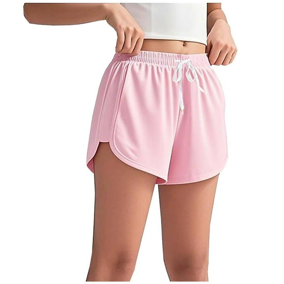 Girls Pull on Fashion Shorts New Flowy Athletic Shorts for Girls Gym Yoga Workout Running Short Pants Casual Summer Skort Skirt Cute Clothes Pinky 11 Years
