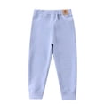 thumbnail image 1 of Girls Pull on Skinny Fitted Stretch Pants New Toddler Baby Boys Girls Leggings Bottoms Pants Unisex Spring Ankle Length Tights Pants Solid Color Stretchy Legging Size 3 Years, 1 of 6