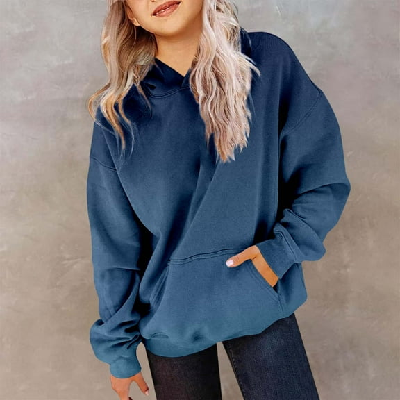 Girls Pullover Hooded Sweatshirt Long Sleeve Cute Loose Fit Casual Top For Teen Youth Kids With Cozy Soft Fabric