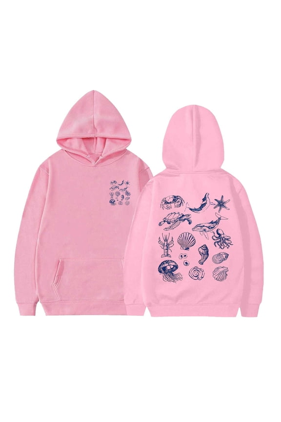 Girls Pullover Hoodies Size 10-12 Graphic V-Neck Long Sleeve Jumper Hoody Tops Comfy Plus Size Hooded Sweatshirts for Girls , Size 2-10