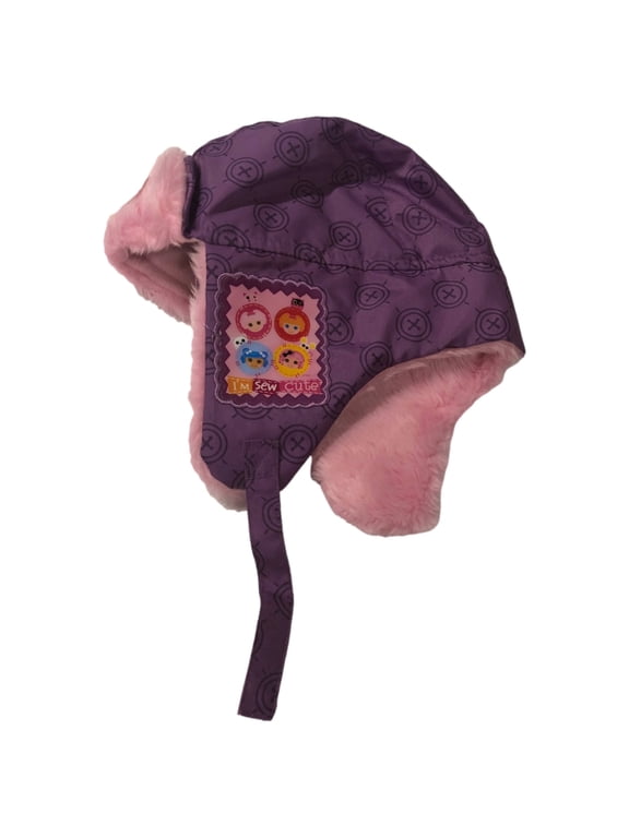 Girls Purple & Pink Lalaloopsy Trapper Hat