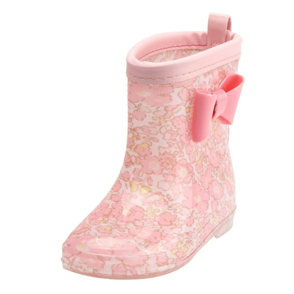 Girls Rain Boots Fun Patterns Rubber Boots Kids Toddler Boots for Toddlers Girls