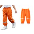 thumbnail image 1 of Girls Rain Pants Waterproof Pants Windproof Elastic Waist Lightweight Rainwear Outdoor Pants Size 1-12 Years, 1 of 5