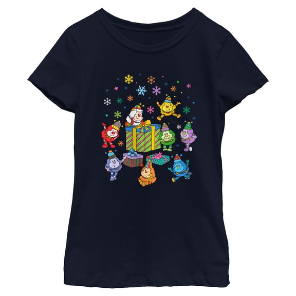 Girls Rainbow Brite Colorful Holiday Sprites T Shirt