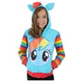 thumbnail image 1 of Girls Rainbow Dash Hoodie, 1 of 2