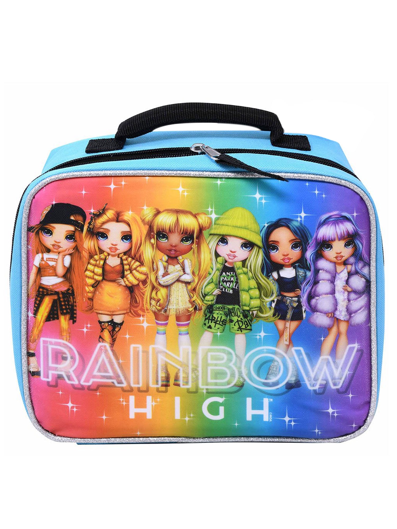 GetWill Girls Rainbow Lunch Box, Safe & Durable, Portable & Multipurpose,  Perfect Back to School Gift