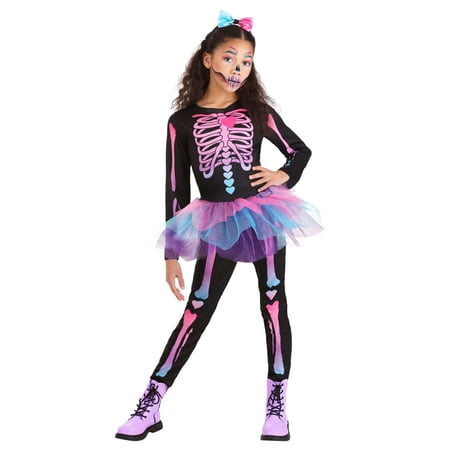 Girls Rainbow Skeleton