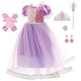thumbnail image 1 of Girls Princess Dress Halloween Sofia Costumes Christmas Birthday Dress, 1 of 8