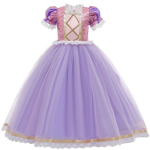 Girls Princess Dress Halloween Sofia Costumes Christmas Birthday Dress