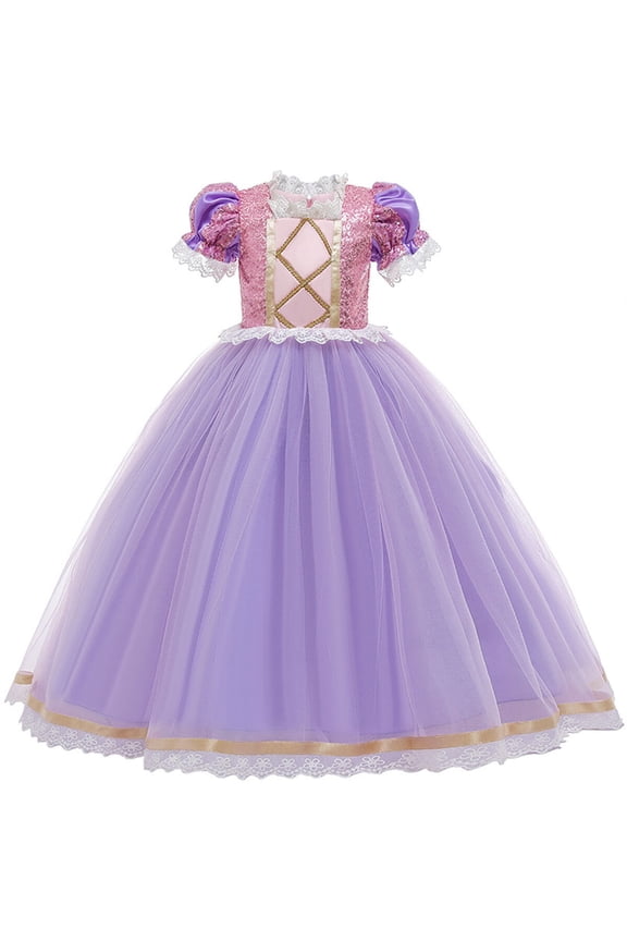 Girls Princess Dress Halloween Sofia Costumes Christmas Birthday Dress