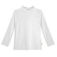 thumbnail image 1 of Girls Recycled Nylon UPF 50+ Long Sleeve Rashguard | White, 1 of 5