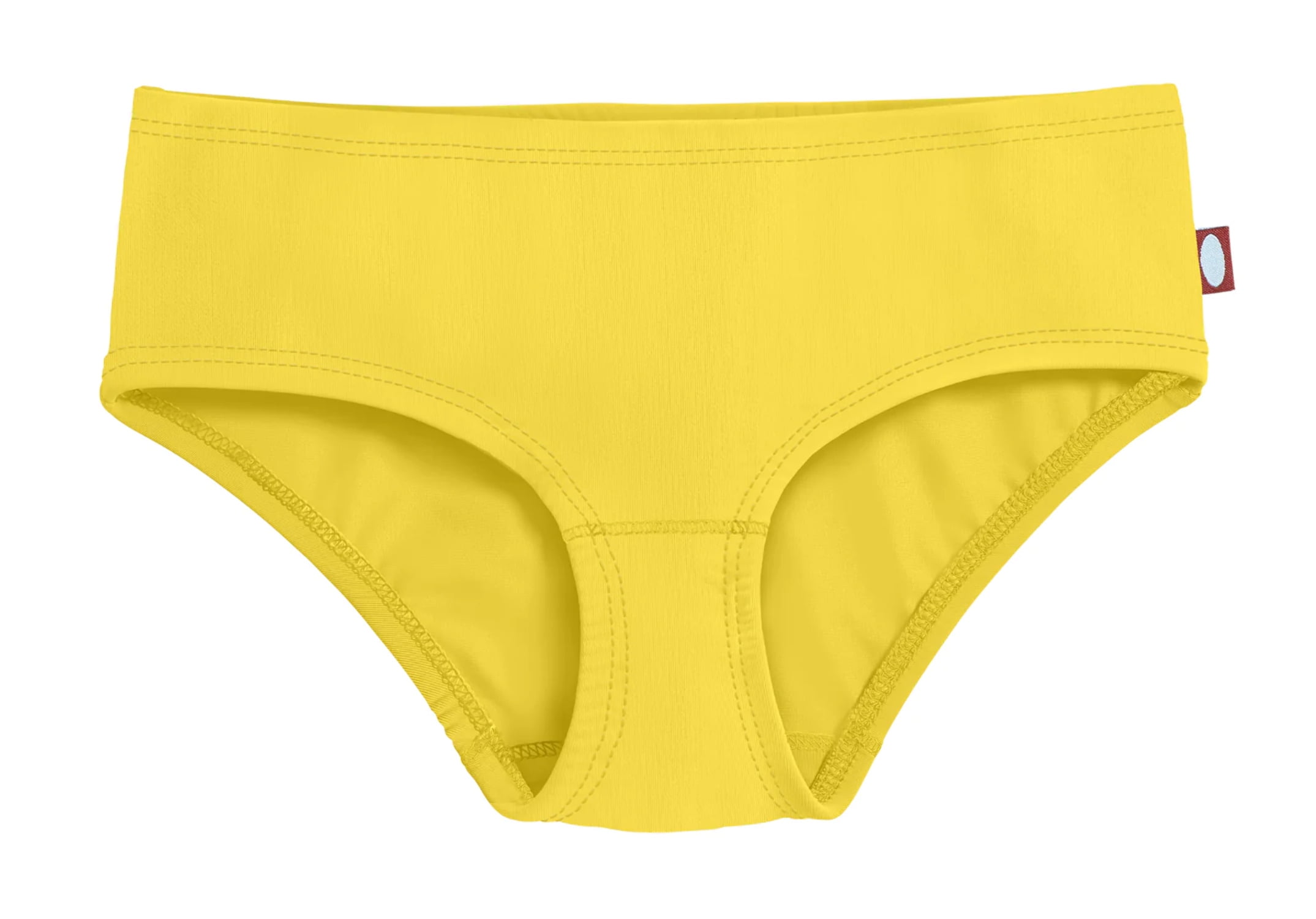 Girls Recycled Nylon UPF 50+ Swim Brief | Yellow