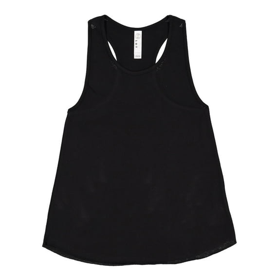 Girls' Relaxed Racerback Tank - BLACK - S