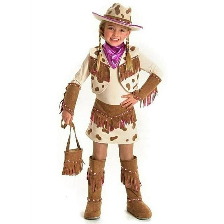 Girls Rhinestone Cowgirl Costume