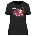 thumbnail image 1 of Girls Rollerblading T-Shirt Women -Image by Shutterstock, Female XX-Large, 1 of 2