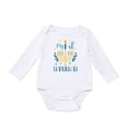 thumbnail image 1 of Girls Rompers Ultra Comfy Ruffled Stylish Print Long Sleeve Crewneck Bodysuit Casual Wear Girls Jumpsuit 9 Months-12 Months, 1 of 4
