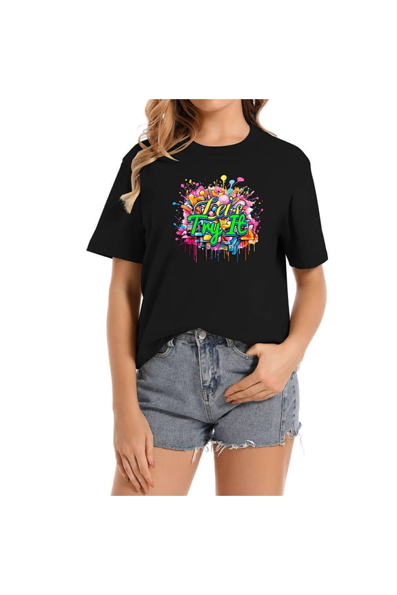 Girls' Round Neck Basketball T-Shirt: Perfect Gift