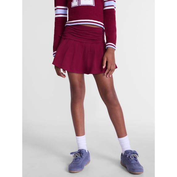 Girls Ruched Skort, Sizes 4-18
