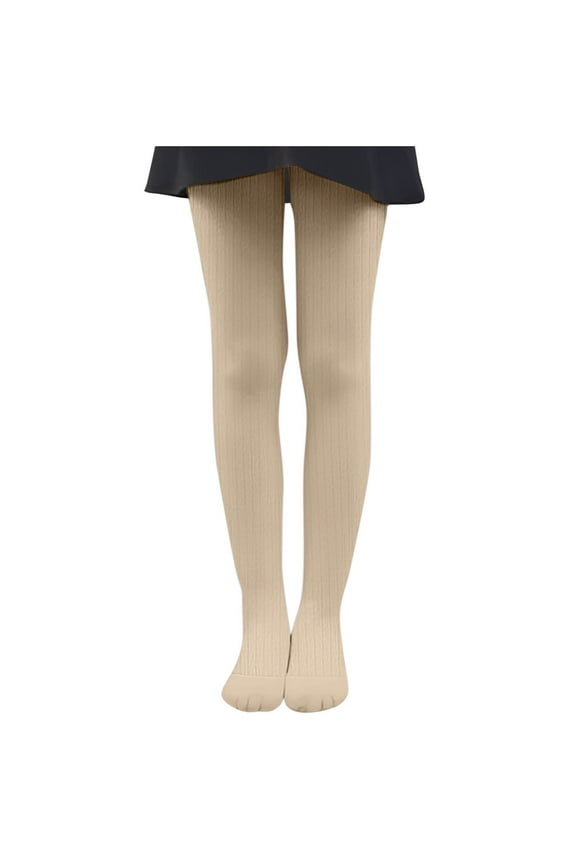Girls Ruffle Socks Girls Warm Tights Soft Stretchy Dance Leggings Socks Fall Winter Tights Stockings Adult Socks Khaki M